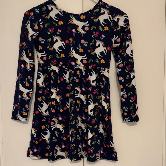 Freestyle Other - Freestyle Navy Unicorn and Floral Kids Dress